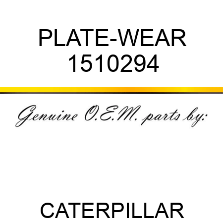 PLATE-WEAR 1510294