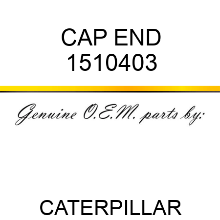 CAP END 1510403
