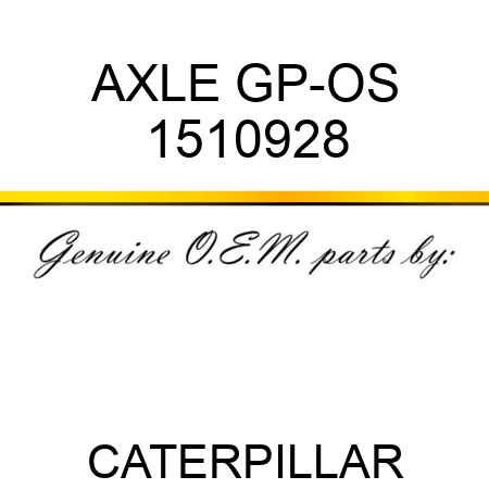AXLE GP-OS 1510928