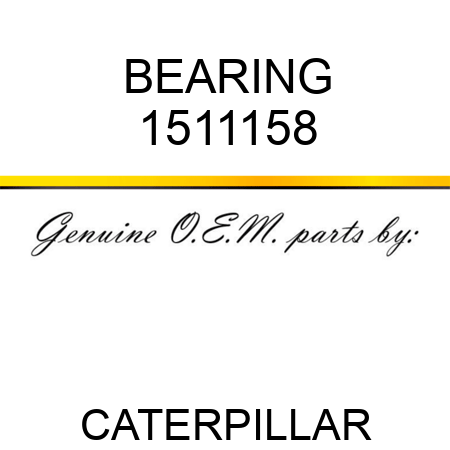 BEARING 1511158
