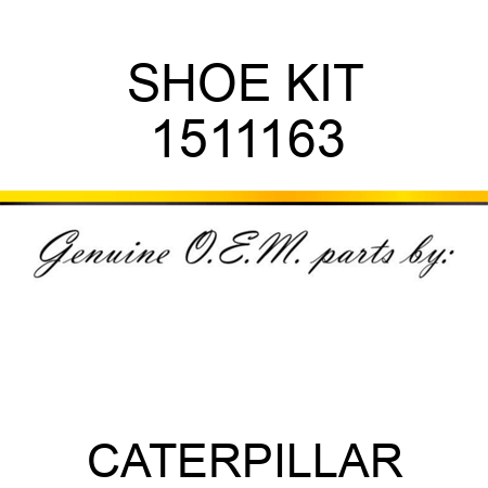 SHOE KIT 1511163