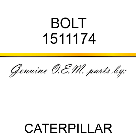 BOLT 1511174