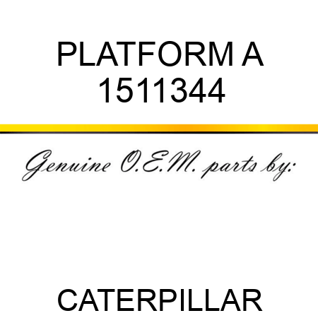 PLATFORM A 1511344