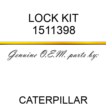 LOCK KIT 1511398