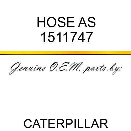 HOSE AS 1511747