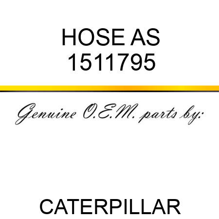 HOSE AS 1511795