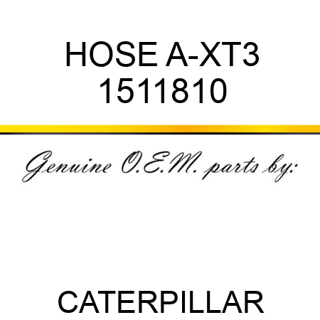 HOSE A-XT3 1511810