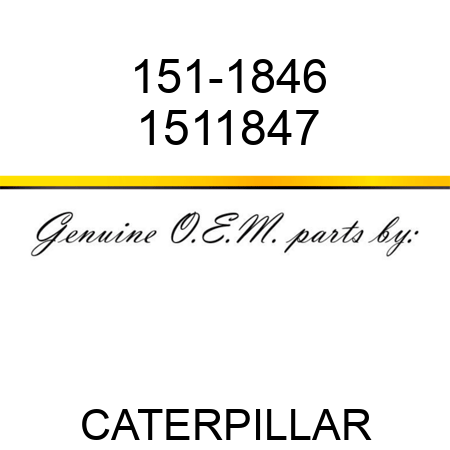 151-1846 1511847