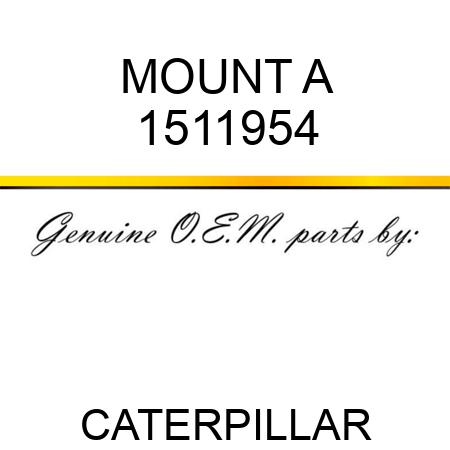 MOUNT A 1511954