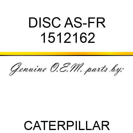 DISC AS-FR 1512162