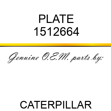 PLATE 1512664