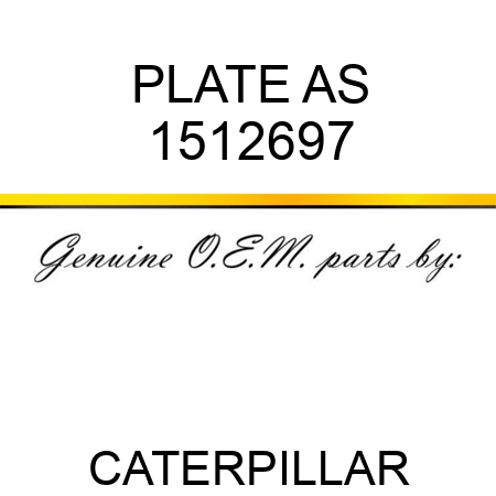 PLATE AS 1512697