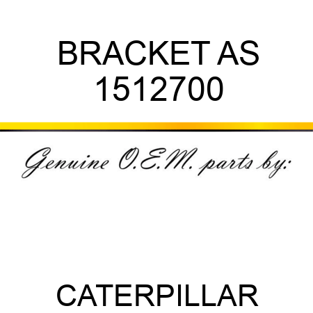BRACKET AS 1512700