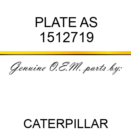 PLATE AS 1512719