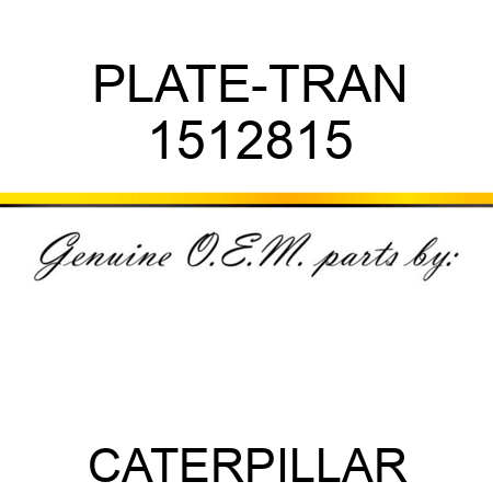 PLATE-TRAN 1512815
