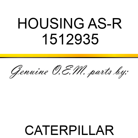 HOUSING AS-R 1512935