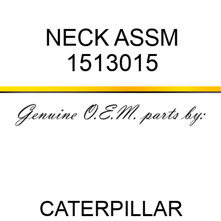 NECK ASSM 1513015