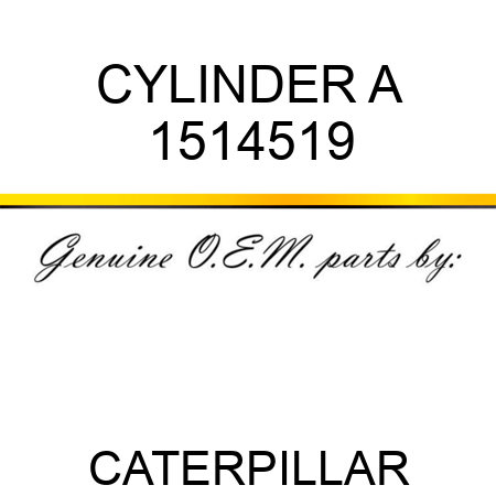 CYLINDER A 1514519