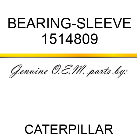 BEARING-SLEEVE 1514809