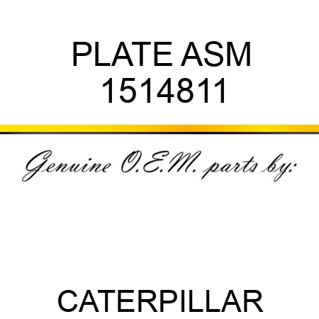 PLATE ASM 1514811