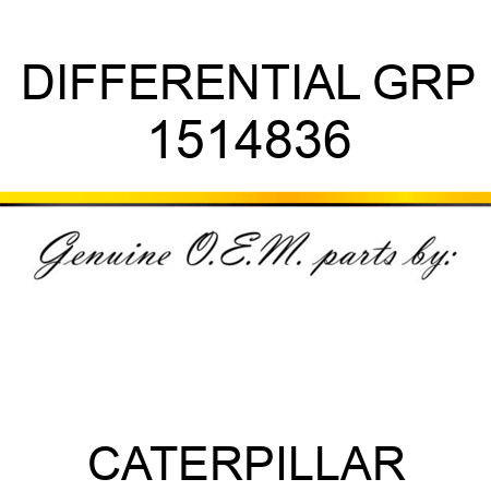 DIFFERENTIAL GRP 1514836