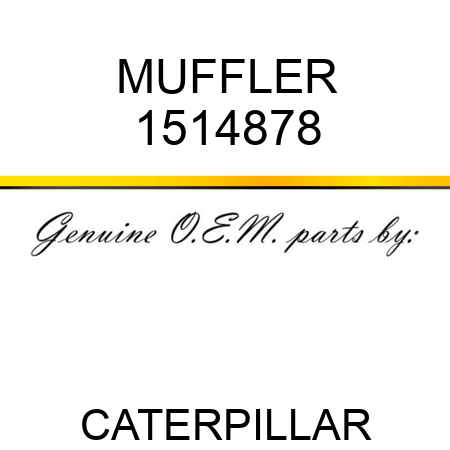 MUFFLER 1514878