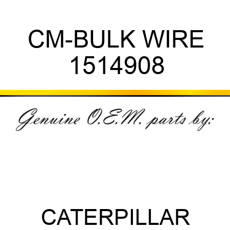 CM-BULK WIRE 1514908
