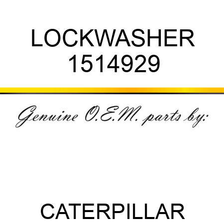 LOCKWASHER 1514929