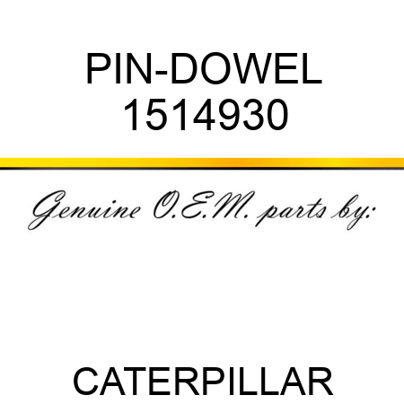 PIN-DOWEL 1514930