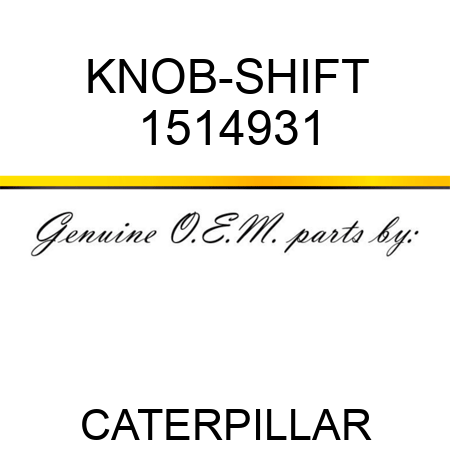 KNOB-SHIFT 1514931