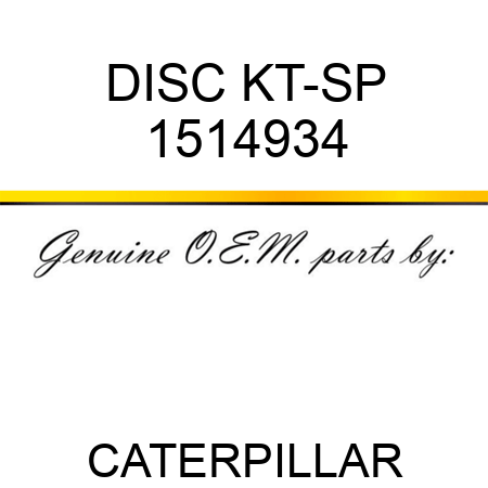 DISC KT-SP 1514934