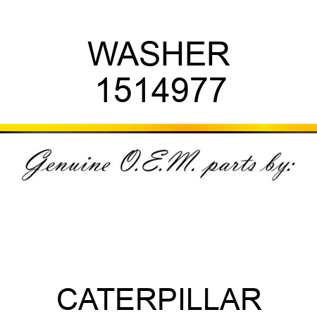 WASHER 1514977