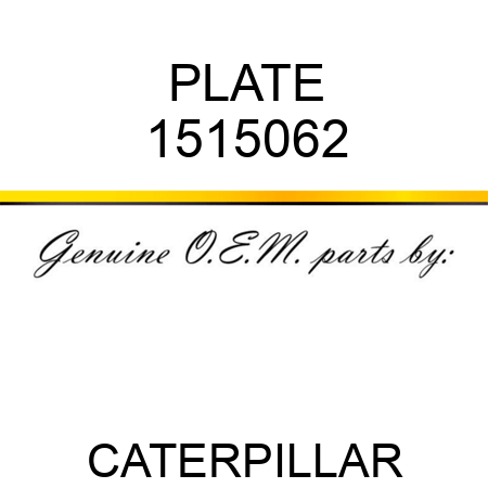 PLATE 1515062