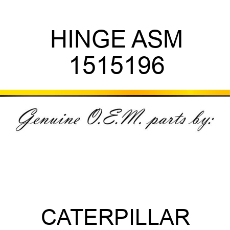 HINGE ASM 1515196