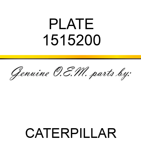 PLATE 1515200