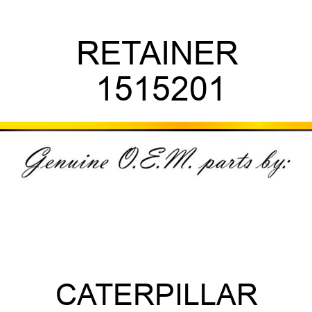 RETAINER 1515201