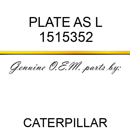 PLATE AS L 1515352