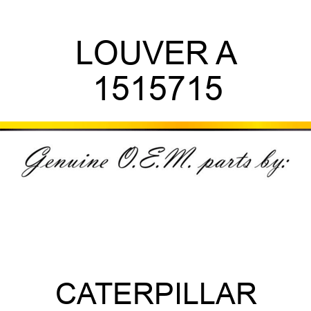 LOUVER A 1515715