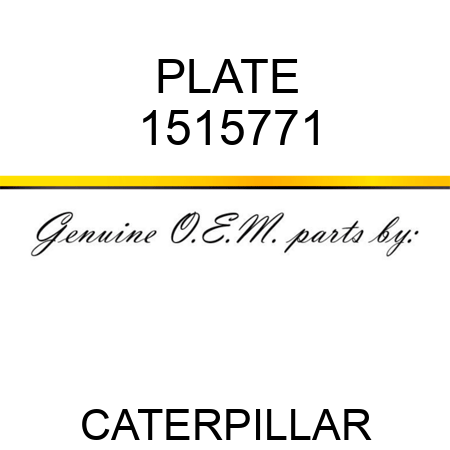 PLATE 1515771
