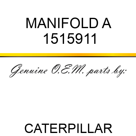 MANIFOLD A 1515911