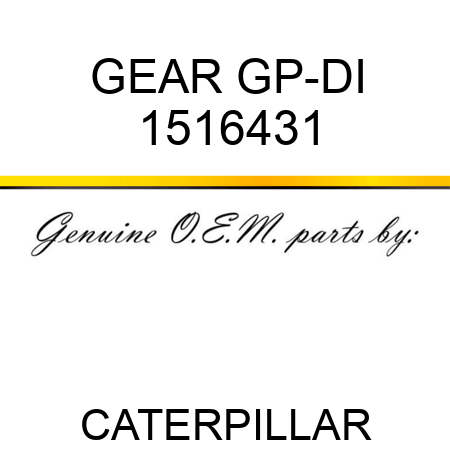 GEAR GP-DI 1516431