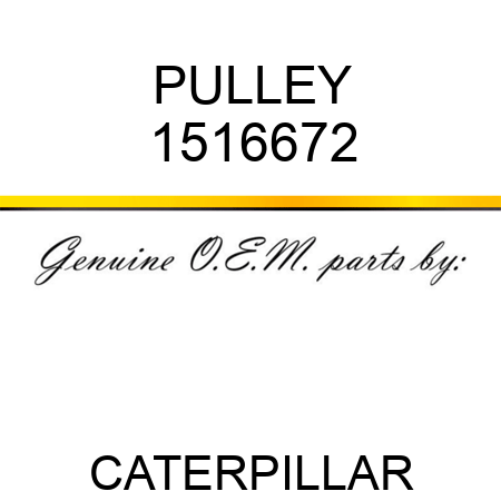 PULLEY 1516672