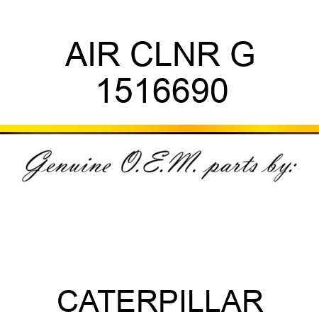 AIR CLNR G 1516690