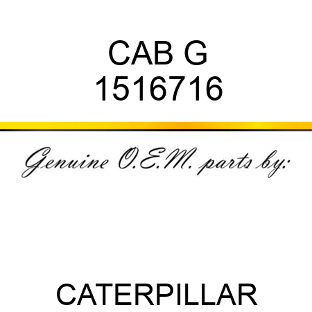 CAB G 1516716