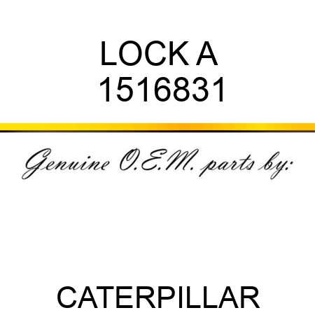 LOCK A 1516831