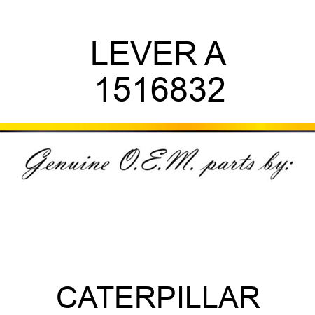 LEVER A 1516832
