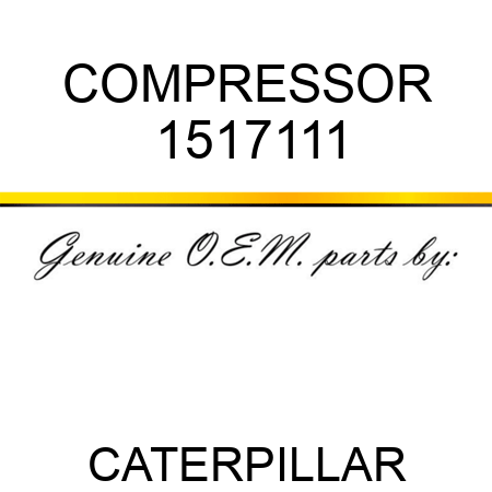 COMPRESSOR 1517111