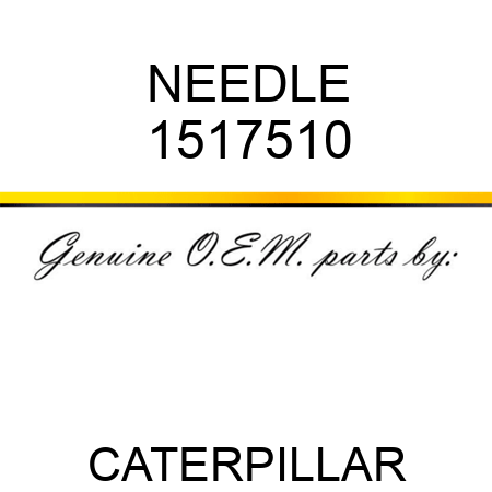 NEEDLE 1517510