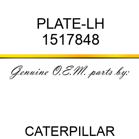 PLATE-LH 1517848