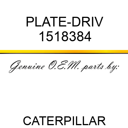 PLATE-DRIV 1518384